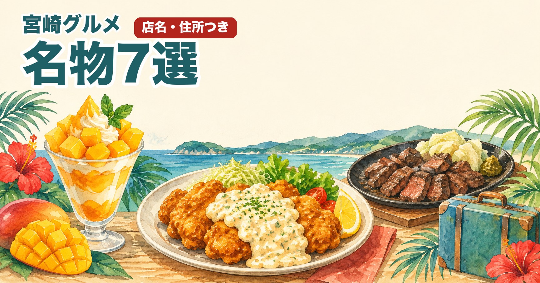 宮崎グルメ名物7選